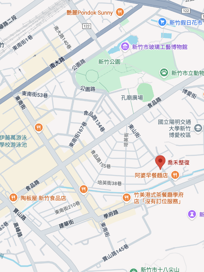 喬禾 map